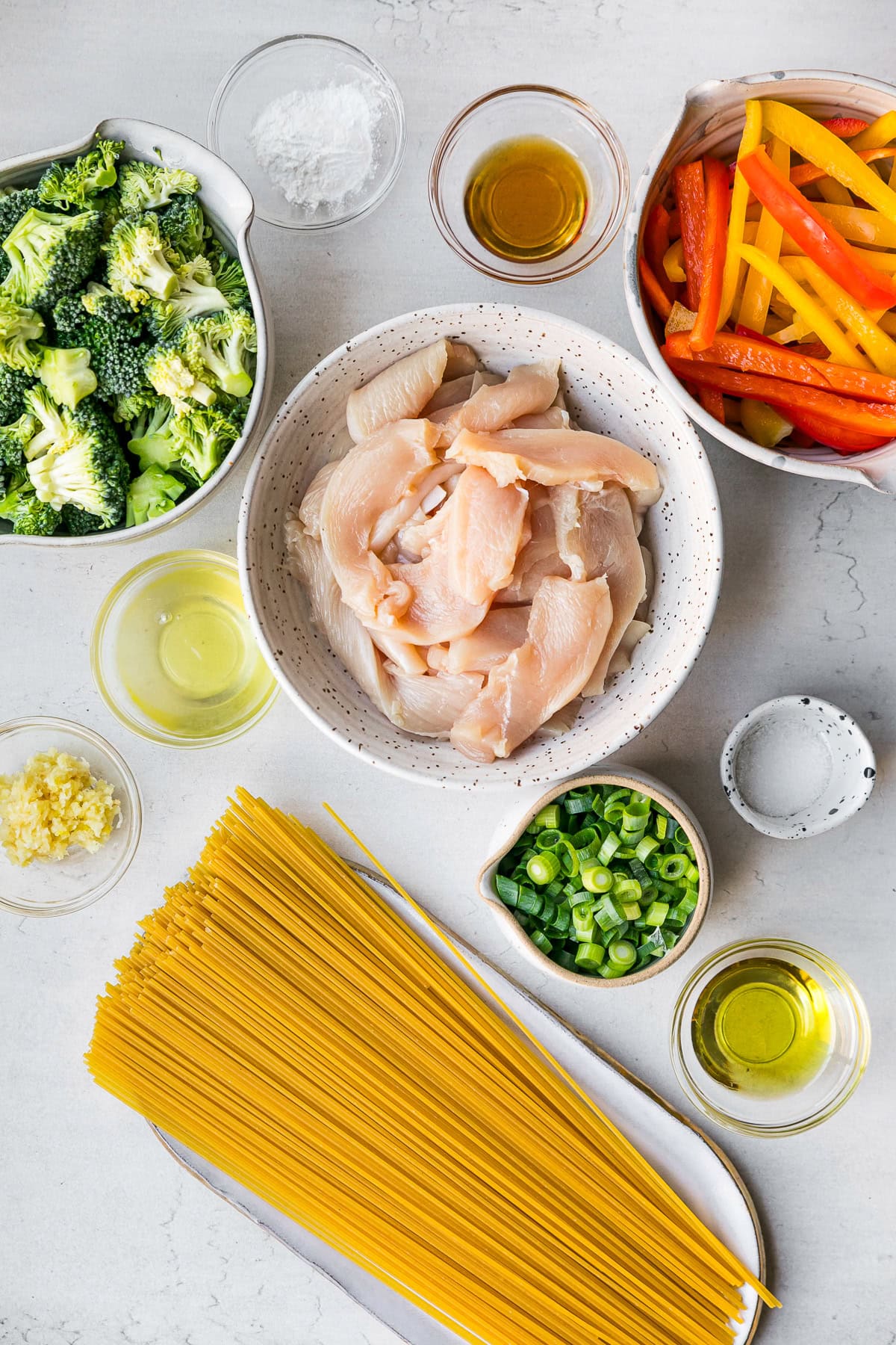 Chicken Lo Mein ingredients