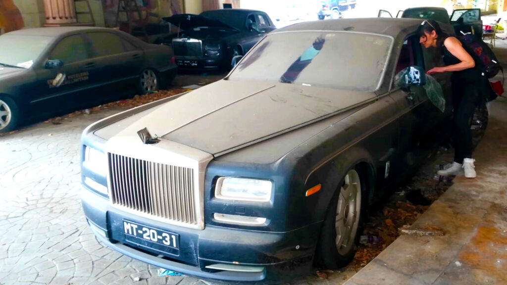 Abandoned Luxury Hotel Hides Fleet Of Luxury Cars Left Frozen In Time