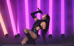 Dua Lipa performs onstage during her Radical Optimism tour at Anfield on June 25, 2025 in Liverpool, England.