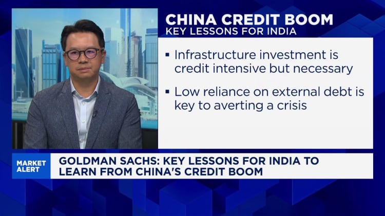 Increasing investment-to-GDP ratio is 'key ingredient' in sustaining India's growth: Goldman Sachs