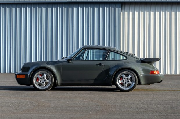 2,500-Mile, Slate Gray 1994 Porsche 911 Turbo 3.6
