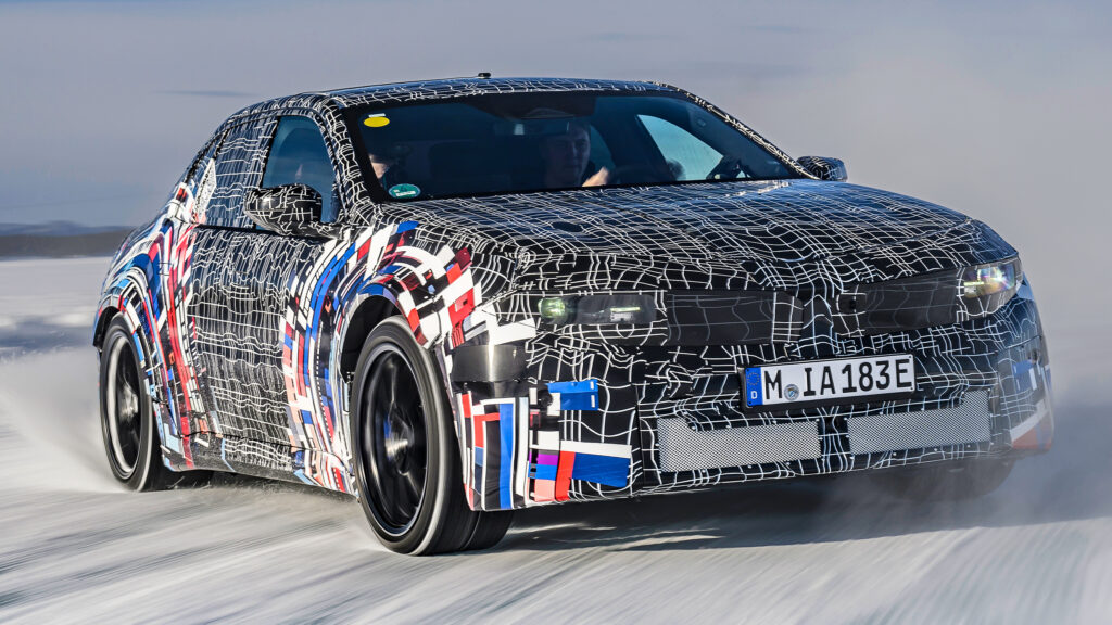  BMW’s Electric M3 Coming In 2027 With Four Motors And Fake Gearshifts