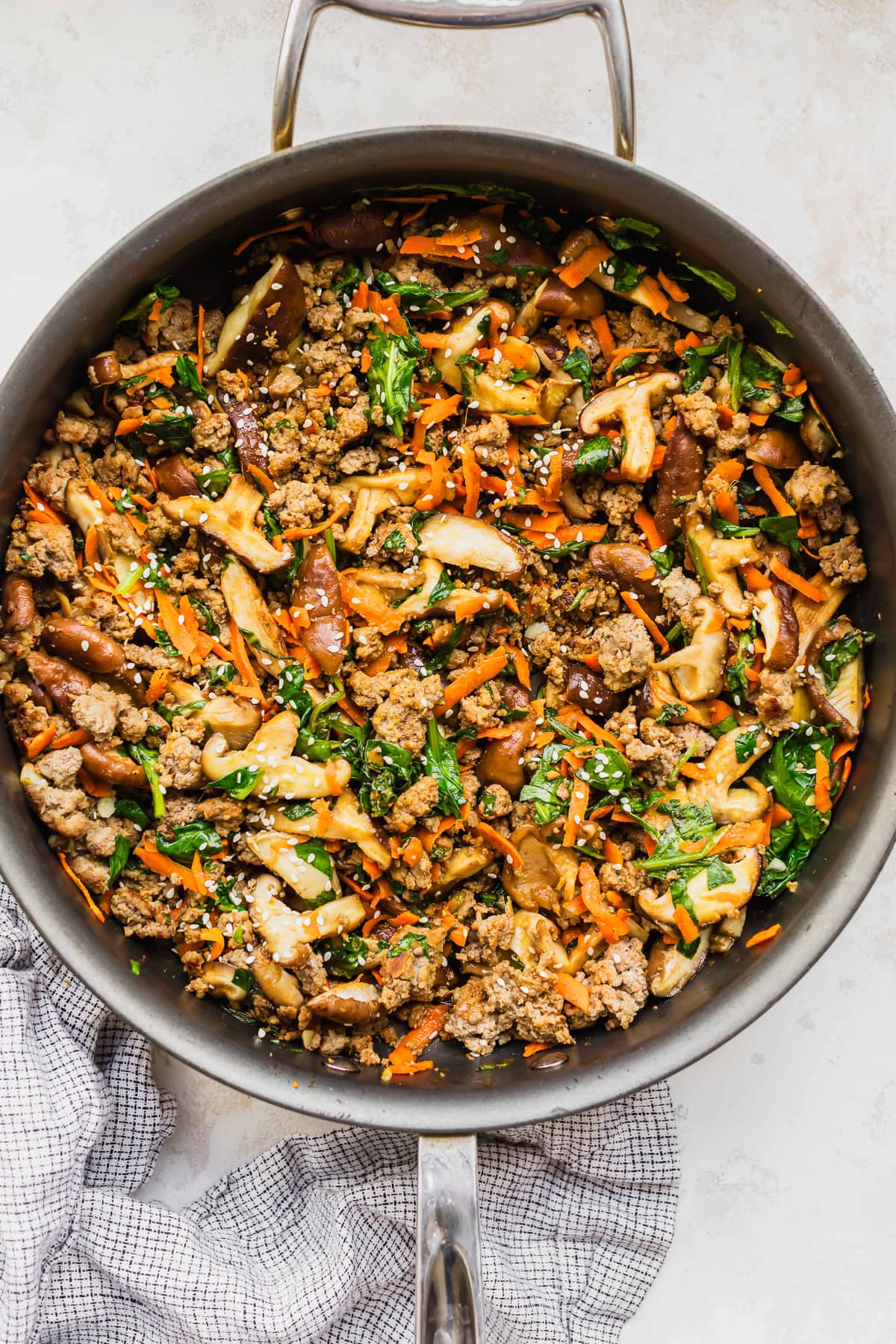 Ground Beef Bibimbap (Easy One-Skillet Recipe)