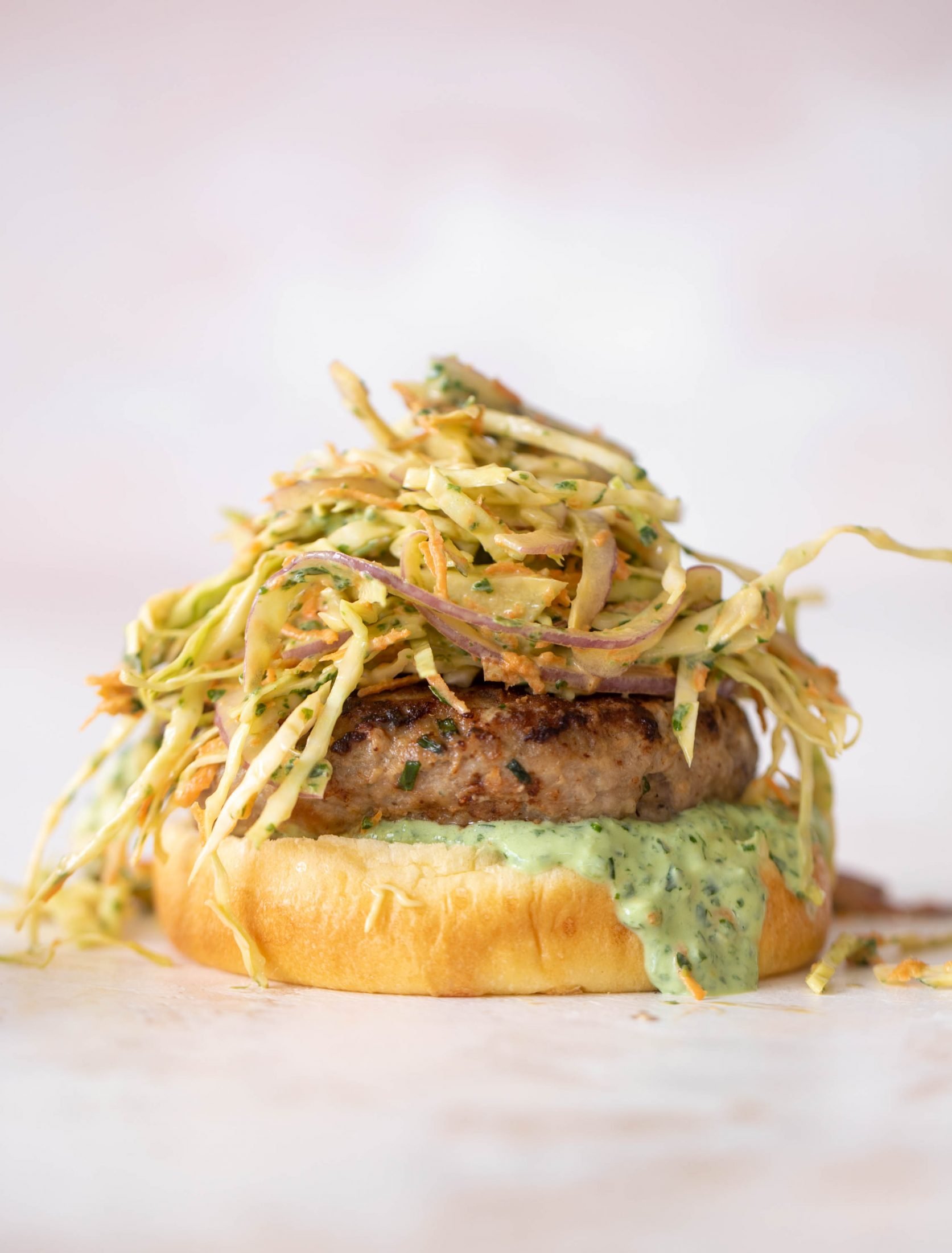 green goddess turkey burgers